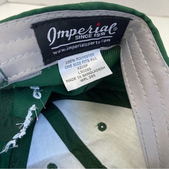 Imperial True Fit UPF 50+ Performance Golf Hat Bundle Masters Texas Black NC OS - Picture 7 of 16